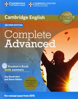 COMPLETE ADVANCED STUDENT'S BOOK PACK (STUDENT'S BOOK WITH ANSWERS WITH CD-ROM A