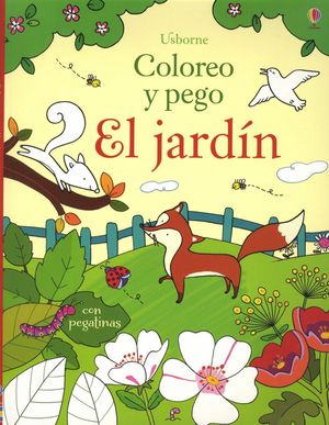 EL JARDIN COLOREO Y PEGO