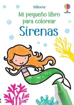 SIRENAS MI PEQUEO LIBRO PARA COLOREAR