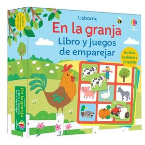 EN LA GRANJA LIBRO Y JUEGOS DE EMPAREJAR