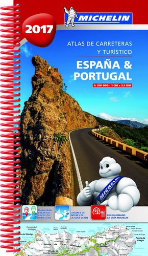 ATLAS DE CARRETERAS ESPAA Y PORTUGAL 2017