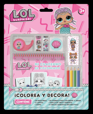 �COLOREA Y DECORA! L.O.L. SURPRISE!