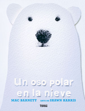 UN OSO POLAR EN LA NIEVE