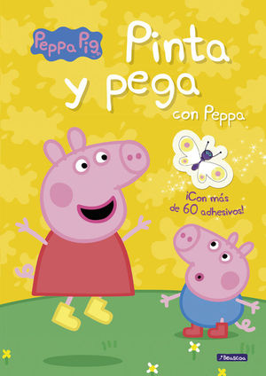 PINTA Y PEGA CON PEPPA (PEPPA PIG)