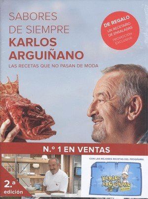 PACK SABORES DE SIEMPRE. KARLOS ARGUIÑANO. Libro en papel. 9788408172222