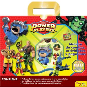 POWER PLAYERS. MALET�N DE CUENTOS, ACTIVIDADES Y PEGATINAS