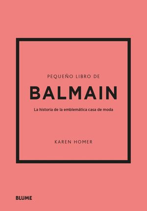 PEQUE�O LIBRO DE BALMAIN