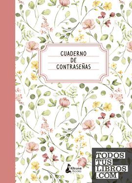 CUADERNO DE CONTRASEAS ROJO