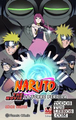 NARUTO ANIME COMIC LA TORRE PERDIDA