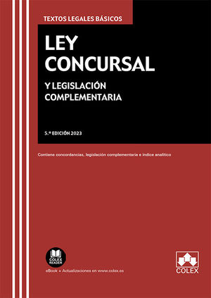LEY CONCURSAL Y LEGISLACI�N COMPLEMENTARIA