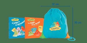PACK LOS FANTASM�TICOS: 2 DIVERTIDOS CUENTOS + MOCHILA INFANTIL DE REGALO