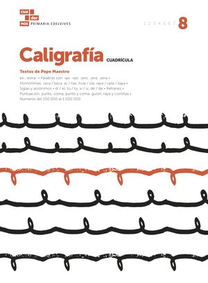 CUADERNO CALIGRAF�A 8 (CUADR�CULA)