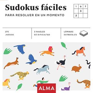 SUDOKUS F�CILES PARA RESOLVER EN UN MOMENTO (CUADRADOS DE DIVERSI�N)