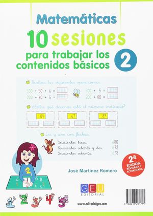 10 SESIONES PARA TRABAJAR LOS CONTENIDOS BSICOS. CUADERNO 2