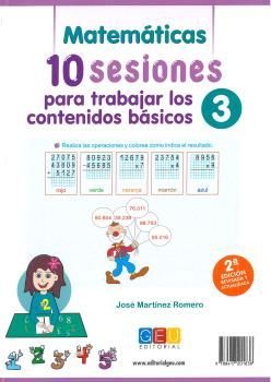 10 SESIONES PARA TRABAJAR LOS CONTENIDOS BSICOS. CUADERNO 3