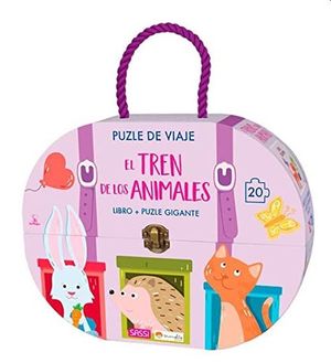 EL TREN DE LOS ANIMALES. PUZLE DE VIAJE. CON PUZZLE  EDIC. ILUSTRADO (ESPA�OL)