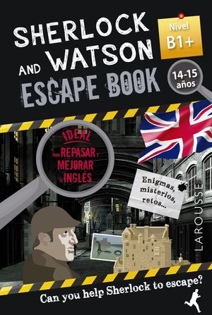 SHERLOCK & WATSON. ESCAPE BOOK PARA REPASAR INGL�S. 14-15 A�OS