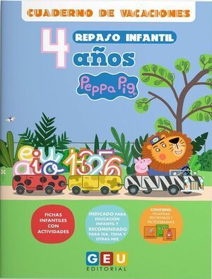 CUADERNO VACACIONES REPASO 4 A�OS PEPA PIG
