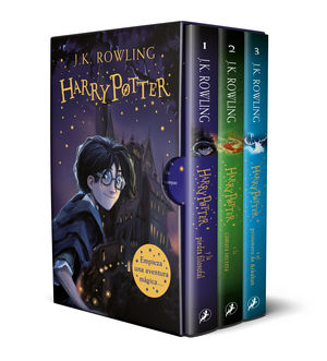 HARRY POTTER (EDICIN ESTUCHE CON LOS 3 PRIMEROS VOLMENES)