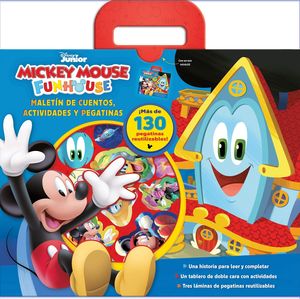 MICKEY MOUSE FUNHOUSE. MALETN DE CUENTOS, ACTIVIDADES Y PEGATINAS