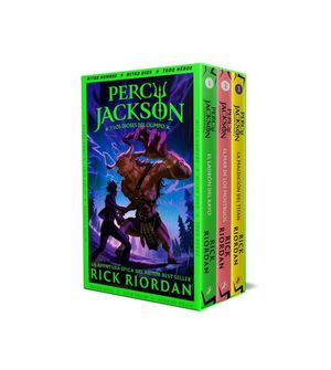 PERCY JACKSON Y LOS DIOSES DEL OLIMPO (ESTUCHE CON: EL LADRN DEL RAYOEL MAR DE