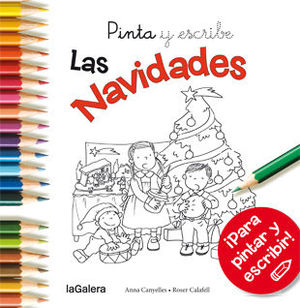 PINTA Y ESCRIBE LAS NAVIDADES