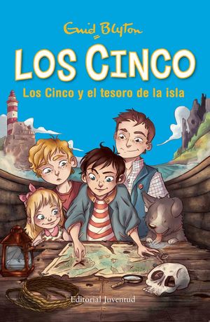 LOS CINCO Y EL TESORO DE LA ISLA