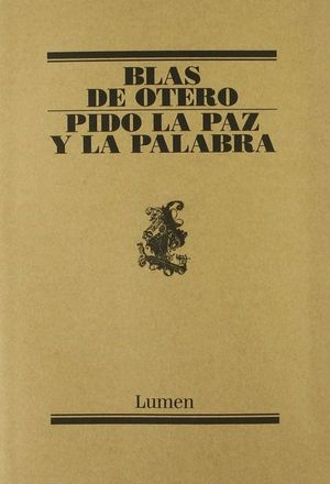 PIDO LA PAZ Y LA PALABRA