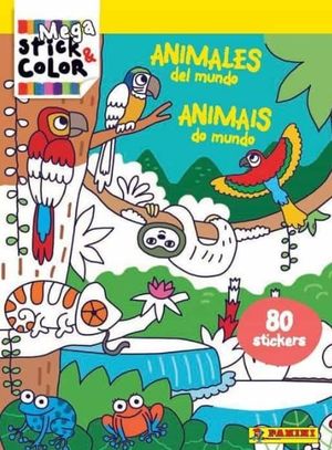 MEGA STICK & COLOR ANIMALES DEL MUNDO