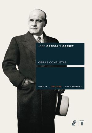 ORTEGA Y GASSET TOMO IX