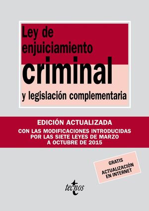 LEY DE ENJUICIAMIENTO CRIMINAL