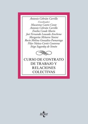 CURSO DE CONTRATO DE TRABAJO Y RELACIONES COLECTIVAS