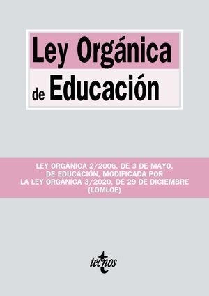 LEY ORGNICA DE EDUCACIN