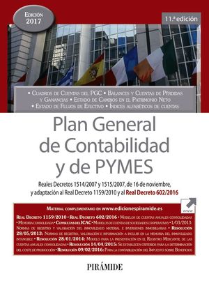 PLAN GENERAL DE CONTABILIDAD Y DE PYMES 2017