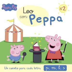 UN CUENTO PARA CADA LETRA: P, M, L, S (LEO CON PEPPA 2)