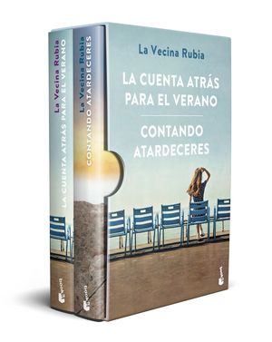 ESTUCHE LA VECINA RUBIA (LA CUENTA ATR�S PARA EL VERANO + CONTANDO ATARDECERES)