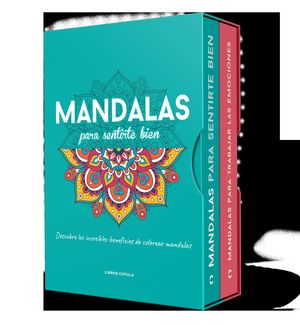ESTUCHE  MANDALAS PARA SENTIRTE BIEN + MANDALAS PA
