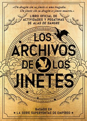 LIBRO OFICIAL DE ACTIVIDADES Y PEGATINAS DE ALAS DE SANGRE