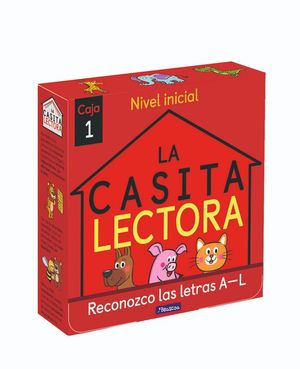 LA CASITA LECTORA. CAJA 1 - RECONOZCO LAS LETRAS A-L (NIVEL INICIAL)