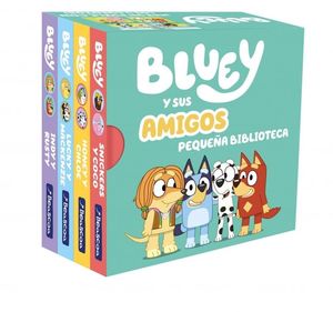 BLUEY. LIBRO JUGUETE - BLUEY Y SUS AMIGOS. PEQUEA BIBLIOTECA (EDICIN EN ESPAO