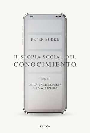 HISTORIA SOCIAL DEL CONOCIMIENTO VOL. II