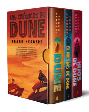 TRILOGA DUNE, EDICIN DE LUJO (ESTUCHE CON: DUNE  EL MESAS DE DUNE  HIJOS DE