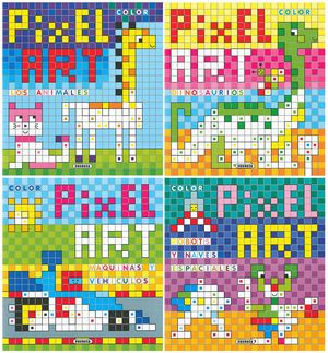 PIXEL ART 4 TTULOS)