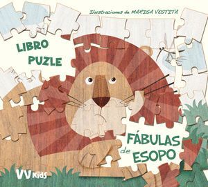 LAS FABULAS DE ESOPO LIBRO PUZZLE