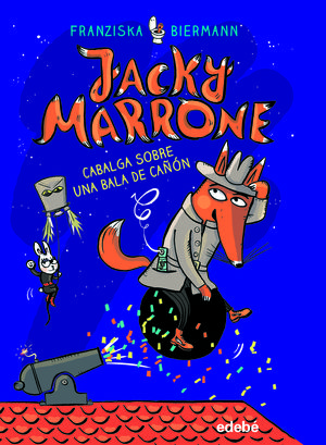 JACKY MARRONE CABALGA SOBRE UNA BALA DE CA��N