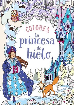 COLOREA LA PRINCESA DE HIELO