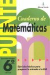 PUENTE, MATEMTICAS, 6 EDUCACIN PRIMARIA, 3 CICLO. CUADERNO