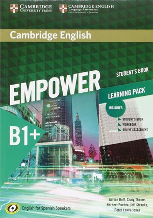 CAMBRIDGE ENGLISH EMPOWER FOR SPANISH SPEAKERS B1+ STUDENT'S BOOK