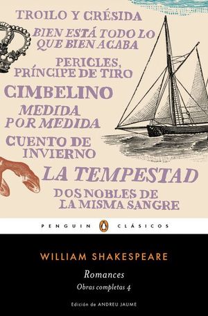 ROMANCES (OBRA COMPLETA SHAKESPEARE 4)