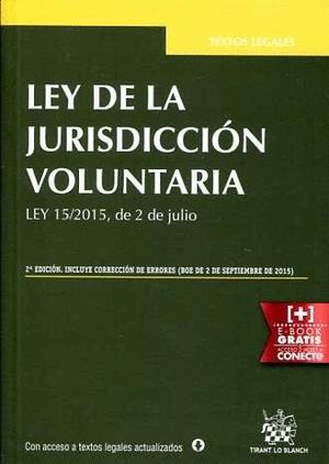 LEY DE LA JURISDICCIN VOLUNTARIA 2 EDICIN 2015